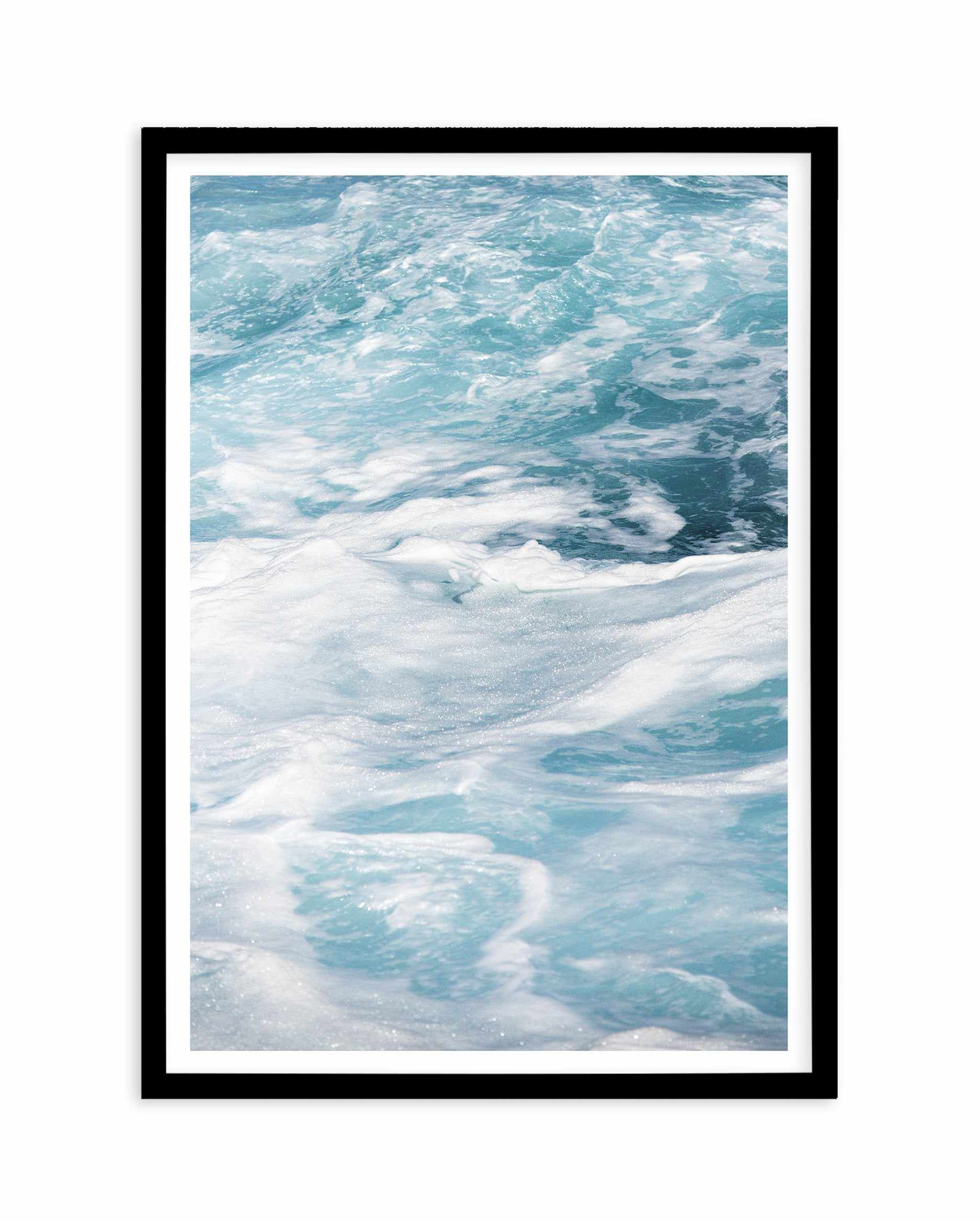 Oceans Art Print-PRINT-Olive et Oriel-Olive et Oriel-A4 | 8.3" x 11.7" | 21 x 29.7cm-Black-With White Border-Buy-Australian-Art-Prints-Online-with-Olive-et-Oriel-Your-Artwork-Specialists-Austrailia-Decorate-With-Coastal-Photo-Wall-Art-Prints-From-Our-Beach-House-Artwork-Collection-Fine-Poster-and-Framed-Artwork