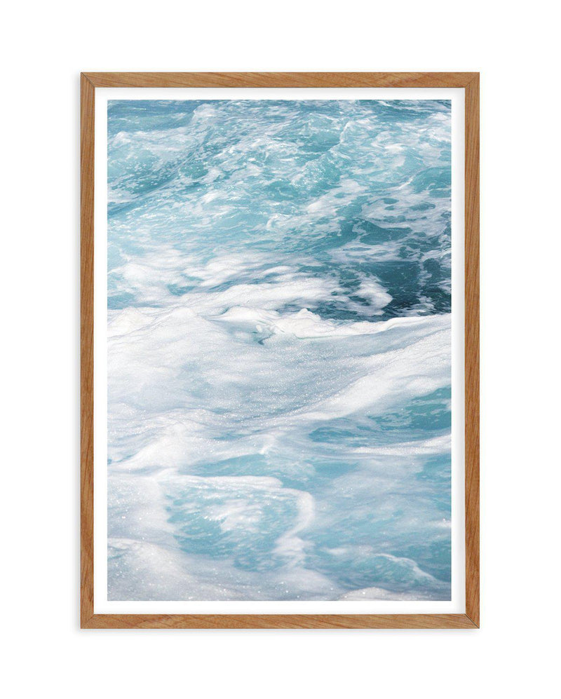 Oceans Art Print-PRINT-Olive et Oriel-Olive et Oriel-50x70 cm | 19.6" x 27.5"-Walnut-With White Border-Buy-Australian-Art-Prints-Online-with-Olive-et-Oriel-Your-Artwork-Specialists-Austrailia-Decorate-With-Coastal-Photo-Wall-Art-Prints-From-Our-Beach-House-Artwork-Collection-Fine-Poster-and-Framed-Artwork