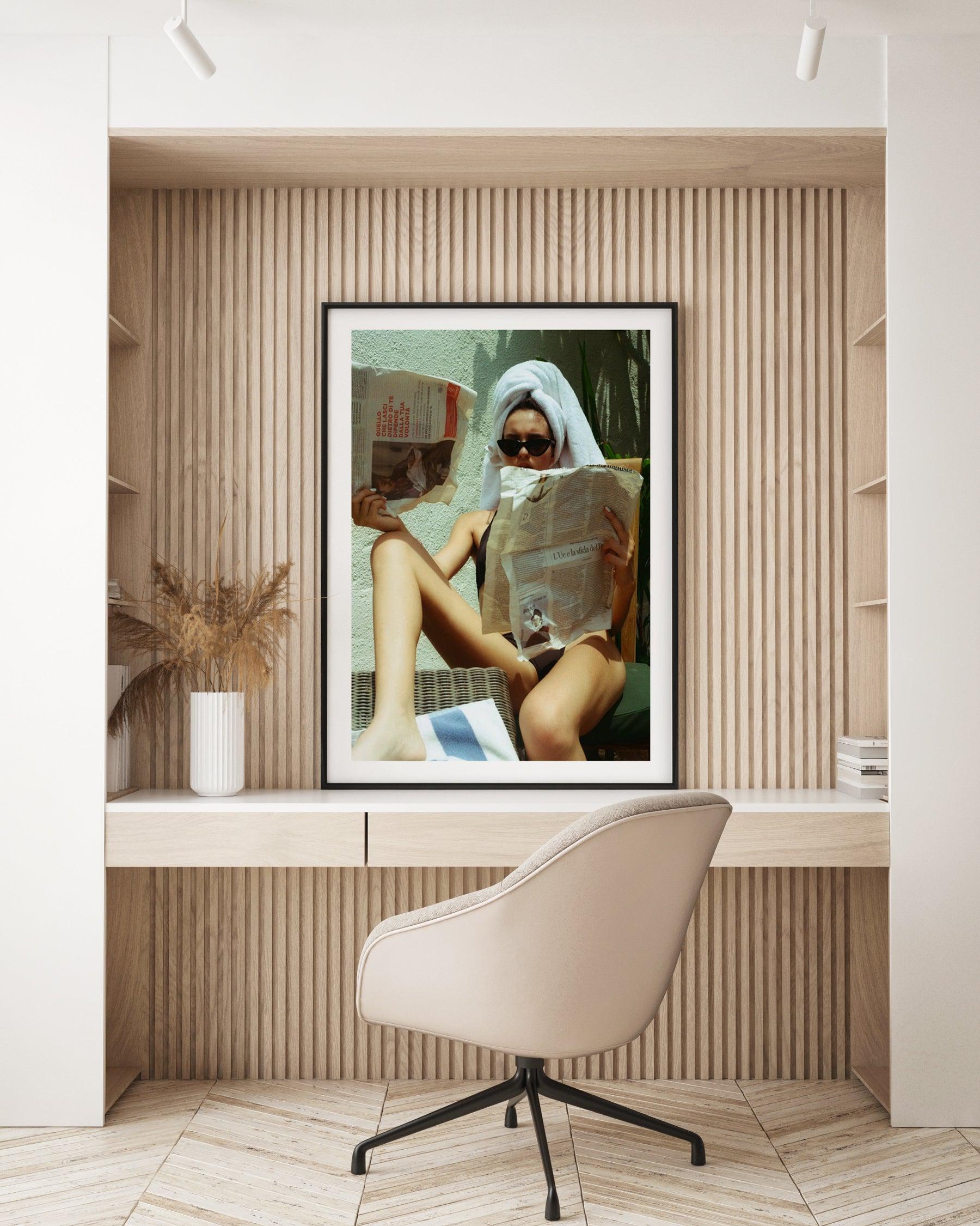 Off Duty I by Mario Stefanelli Art Print-PRINT-Olive et Oriel-Mario Stefanelli-Buy-Australian-Art-Prints-Online-with-Olive-et-Oriel-Your-Artwork-Specialists-Austrailia-Decorate-With-Coastal-Photo-Wall-Art-Prints-From-Our-Beach-House-Artwork-Collection-Fine-Poster-and-Framed-Artwork