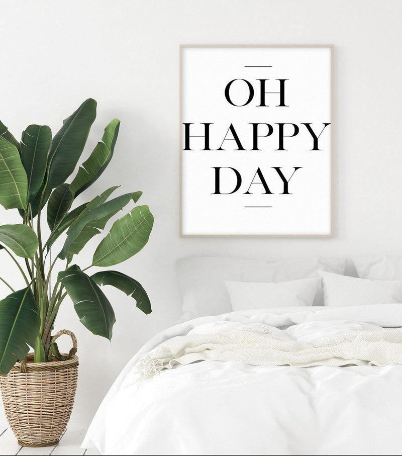 Oh Happy Day Art Print-PRINT-Olive et Oriel-Olive et Oriel-Buy-Australian-Art-Prints-Online-with-Olive-et-Oriel-Your-Artwork-Specialists-Austrailia-Decorate-With-Coastal-Photo-Wall-Art-Prints-From-Our-Beach-House-Artwork-Collection-Fine-Poster-and-Framed-Artwork