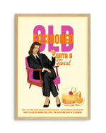 Old Fashioned By Jenny Liz Rome Art Print-PRINT-Olive et Oriel-Olive et Oriel-A5 | 5.8" x 8.3" | 14.8 x 21cm-Oak-With White Border-Buy-Australian-Art-Prints-Online-with-Olive-et-Oriel-Your-Artwork-Specialists-Austrailia-Decorate-With-Coastal-Photo-Wall-Art-Prints-From-Our-Beach-House-Artwork-Collection-Fine-Poster-and-Framed-Artwork