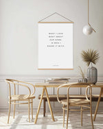 Our Home | What I love most Art Print-PRINT-Olive et Oriel-Olive et Oriel-Buy-Australian-Art-Prints-Online-with-Olive-et-Oriel-Your-Artwork-Specialists-Austrailia-Decorate-With-Coastal-Photo-Wall-Art-Prints-From-Our-Beach-House-Artwork-Collection-Fine-Poster-and-Framed-Artwork