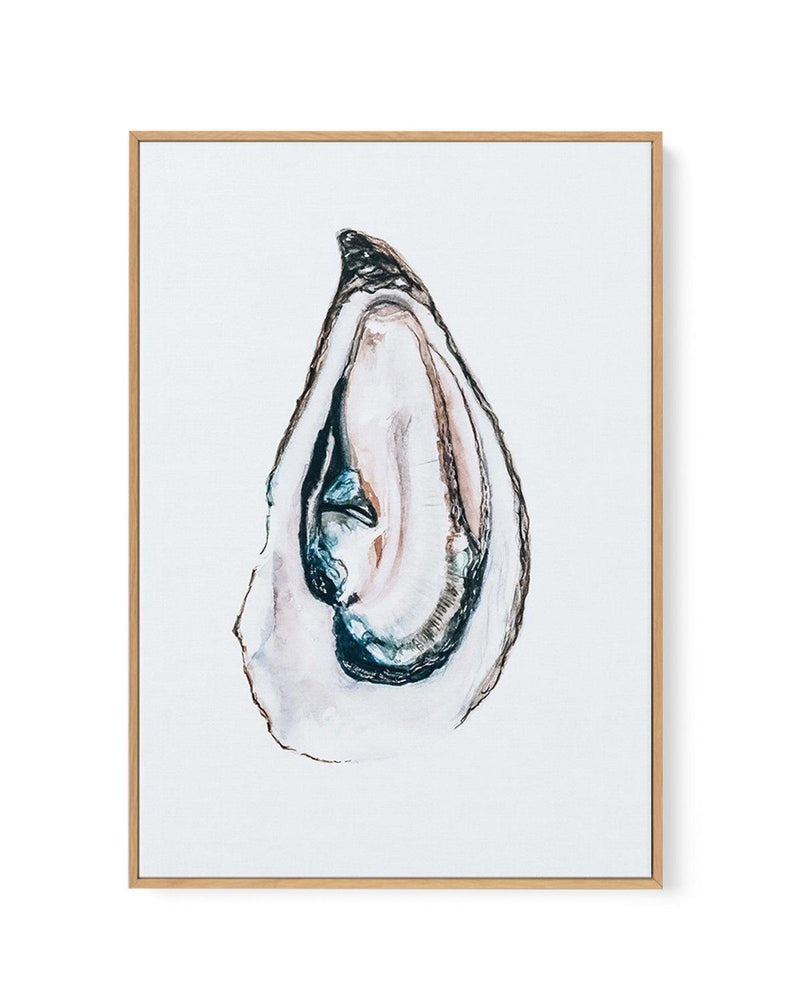 Oyster II | Framed Canvas-CANVAS-You can shop wall art online with Olive et Oriel for everything from abstract art to fun kids wall art. Our beautiful modern art prints and canvas art are available from large canvas prints to wall art paintings and our proudly Australian artwork collection offers only the highest quality framed large wall art and canvas art Australia - You can buy fashion photography prints or Hampton print posters and paintings on canvas from Olive et Oriel and have them delive