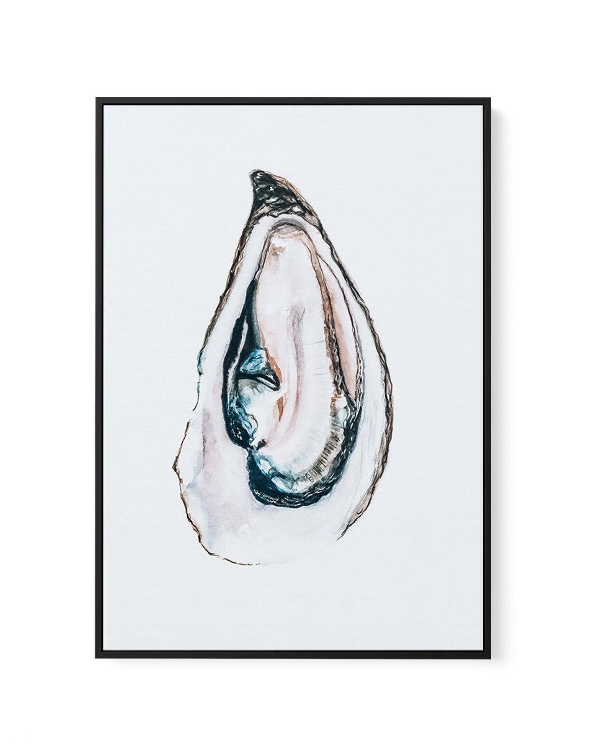 Oyster II | Framed Canvas-CANVAS-You can shop wall art online with Olive et Oriel for everything from abstract art to fun kids wall art. Our beautiful modern art prints and canvas art are available from large canvas prints to wall art paintings and our proudly Australian artwork collection offers only the highest quality framed large wall art and canvas art Australia - You can buy fashion photography prints or Hampton print posters and paintings on canvas from Olive et Oriel and have them delive