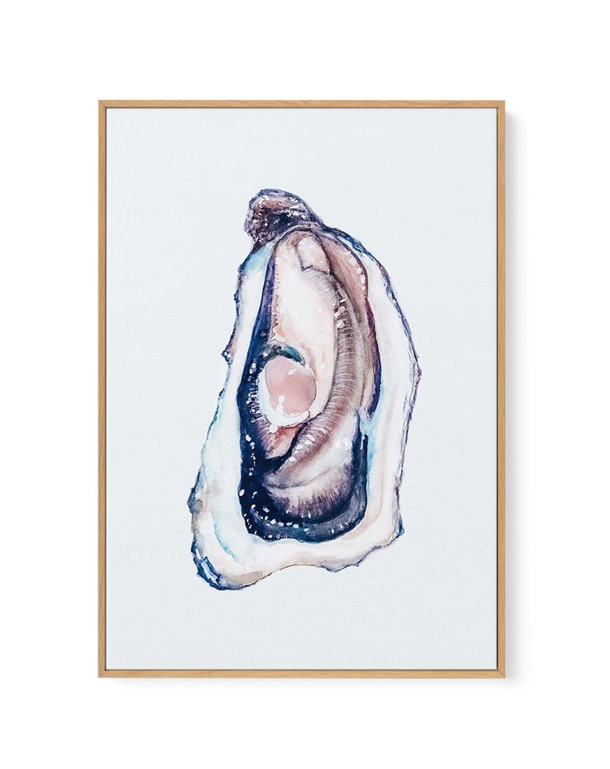 Oyster III | Framed Canvas-CANVAS-You can shop wall art online with Olive et Oriel for everything from abstract art to fun kids wall art. Our beautiful modern art prints and canvas art are available from large canvas prints to wall art paintings and our proudly Australian artwork collection offers only the highest quality framed large wall art and canvas art Australia - You can buy fashion photography prints or Hampton print posters and paintings on canvas from Olive et Oriel and have them deliv