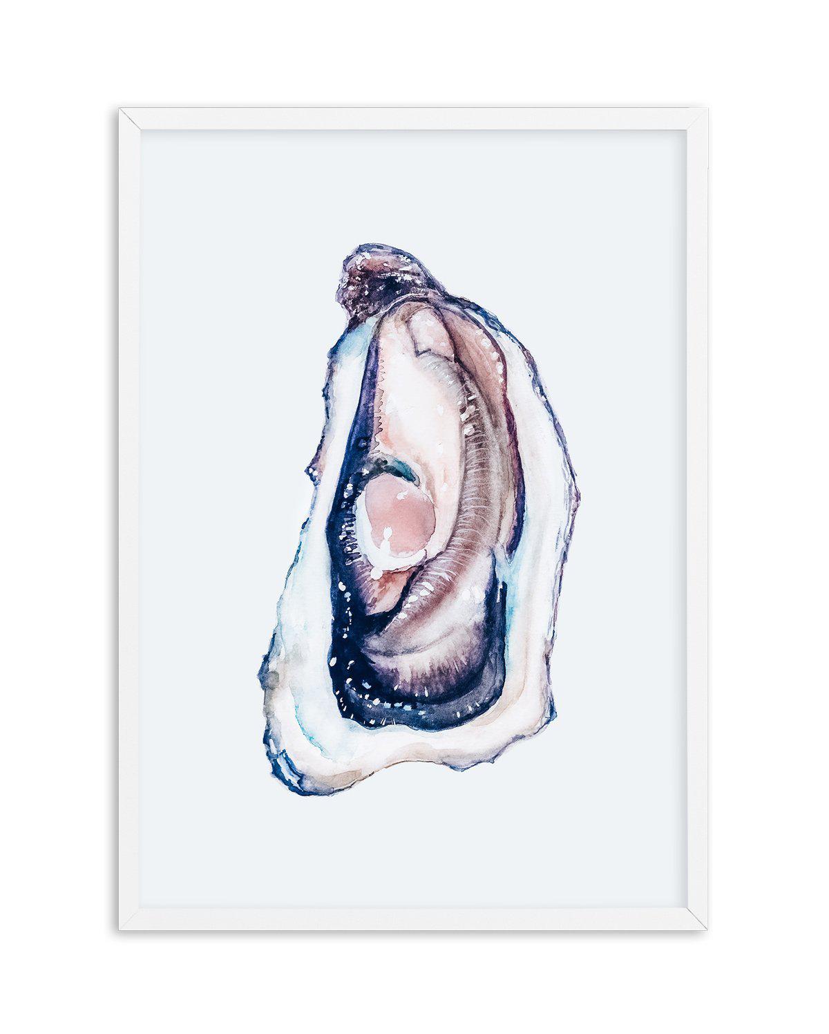 Oyster III Art Print-PRINT-Olive et Oriel-Olive et Oriel-A5 | 5.8" x 8.3" | 14.8 x 21cm-White-With White Border-Buy-Australian-Art-Prints-Online-with-Olive-et-Oriel-Your-Artwork-Specialists-Austrailia-Decorate-With-Coastal-Photo-Wall-Art-Prints-From-Our-Beach-House-Artwork-Collection-Fine-Poster-and-Framed-Artwork