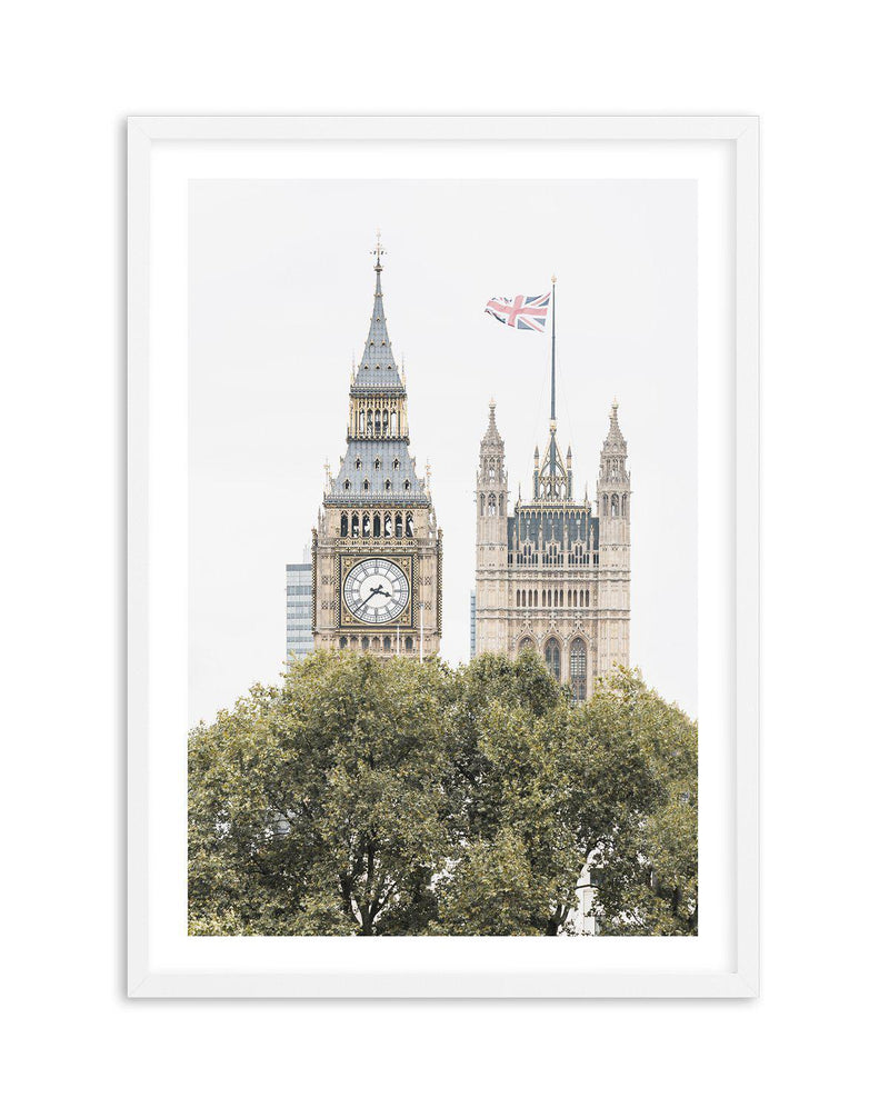 Palace of West Minster, England Art Print-PRINT-Olive et Oriel-Olive et Oriel-A5 | 5.8" x 8.3" | 14.8 x 21cm-White-With White Border-Buy-Australian-Art-Prints-Online-with-Olive-et-Oriel-Your-Artwork-Specialists-Austrailia-Decorate-With-Coastal-Photo-Wall-Art-Prints-From-Our-Beach-House-Artwork-Collection-Fine-Poster-and-Framed-Artwork