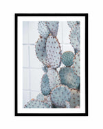 Pale Prickly Pear I Art Print-PRINT-Olive et Oriel-Olive et Oriel-A4 | 8.3" x 11.7" | 21 x 29.7cm-Black-With White Border-Buy-Australian-Art-Prints-Online-with-Olive-et-Oriel-Your-Artwork-Specialists-Austrailia-Decorate-With-Coastal-Photo-Wall-Art-Prints-From-Our-Beach-House-Artwork-Collection-Fine-Poster-and-Framed-Artwork