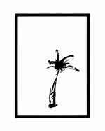 Palm | Ink Illustration Art Print-PRINT-Olive et Oriel-Olive et Oriel-A4 | 8.3" x 11.7" | 21 x 29.7cm-Black-With White Border-Buy-Australian-Art-Prints-Online-with-Olive-et-Oriel-Your-Artwork-Specialists-Austrailia-Decorate-With-Coastal-Photo-Wall-Art-Prints-From-Our-Beach-House-Artwork-Collection-Fine-Poster-and-Framed-Artwork