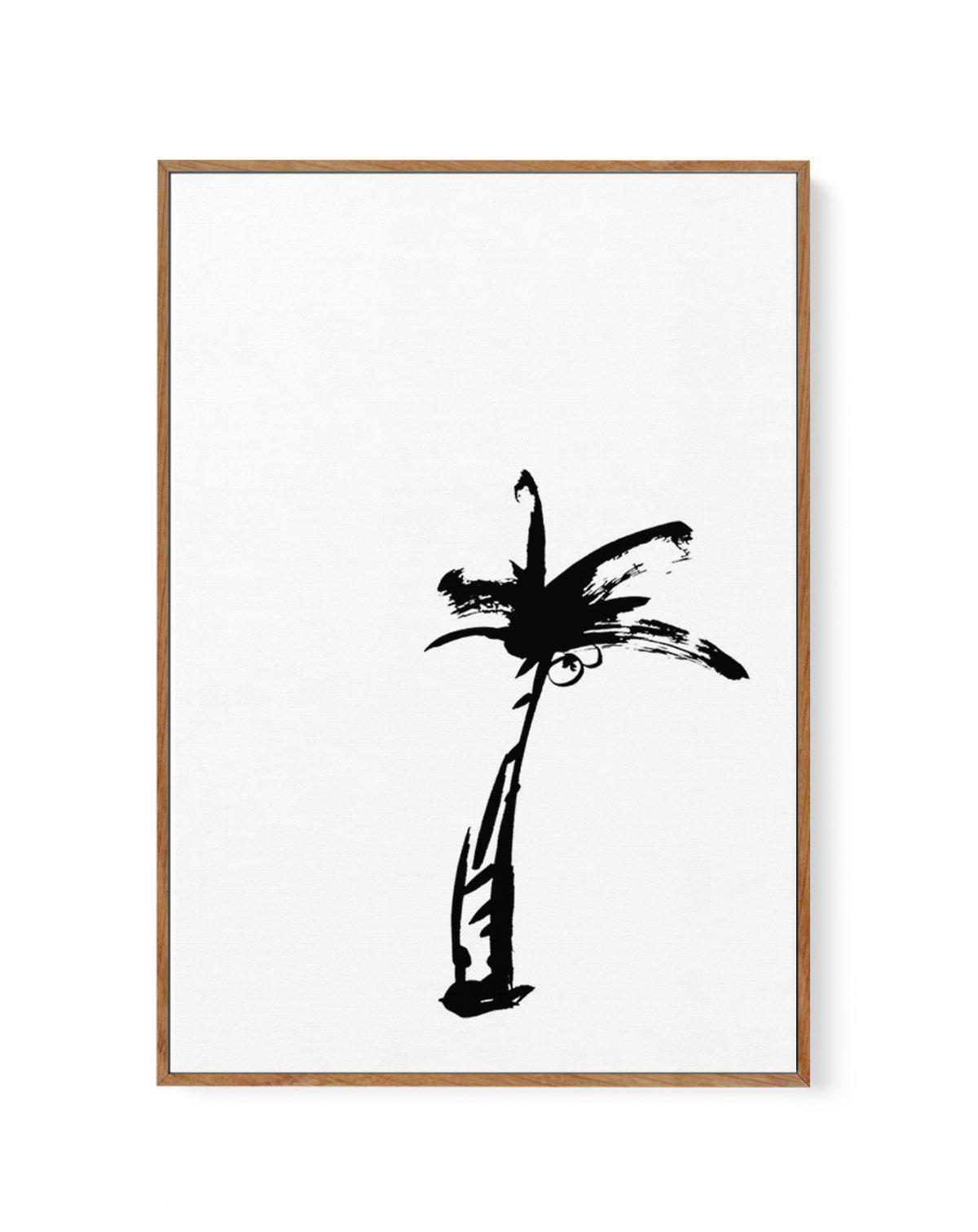 Palm | Ink Illustration | Framed Canvas-CANVAS-You can shop wall art online with Olive et Oriel for everything from abstract art to fun kids wall art. Our beautiful modern art prints and canvas art are available from large canvas prints to wall art paintings and our proudly Australian artwork collection offers only the highest quality framed large wall art and canvas art Australia - You can buy fashion photography prints or Hampton print posters and paintings on canvas from Olive et Oriel and ha