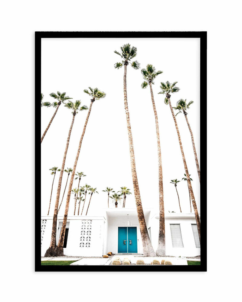 Palm Springs 2444 Art Print-PRINT-Olive et Oriel-Olive et Oriel-A4 | 8.3" x 11.7" | 21 x 29.7cm-Black-With White Border-Buy-Australian-Art-Prints-Online-with-Olive-et-Oriel-Your-Artwork-Specialists-Austrailia-Decorate-With-Coastal-Photo-Wall-Art-Prints-From-Our-Beach-House-Artwork-Collection-Fine-Poster-and-Framed-Artwork
