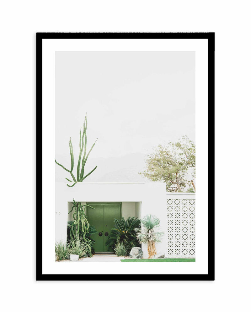 Palm Springs #75 Art Print-PRINT-Olive et Oriel-Olive et Oriel-A4 | 8.3" x 11.7" | 21 x 29.7cm-Black-With White Border-Buy-Australian-Art-Prints-Online-with-Olive-et-Oriel-Your-Artwork-Specialists-Austrailia-Decorate-With-Coastal-Photo-Wall-Art-Prints-From-Our-Beach-House-Artwork-Collection-Fine-Poster-and-Framed-Artwork