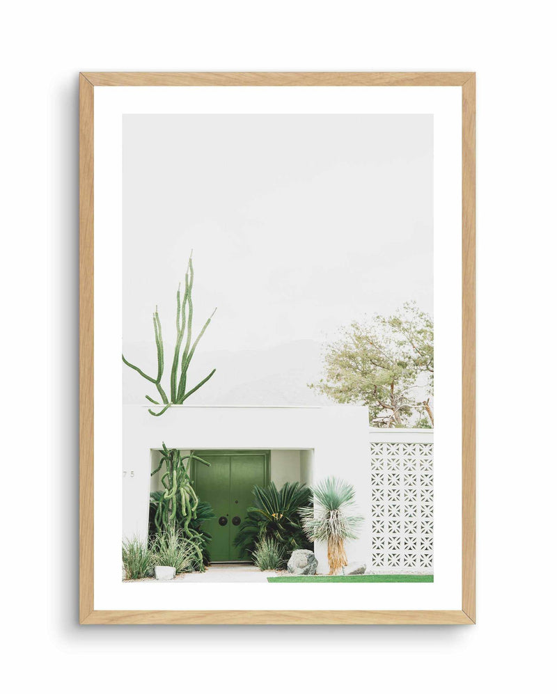 Palm Springs #75 Art Print-PRINT-Olive et Oriel-Olive et Oriel-A4 | 8.3" x 11.7" | 21 x 29.7cm-Oak-With White Border-Buy-Australian-Art-Prints-Online-with-Olive-et-Oriel-Your-Artwork-Specialists-Austrailia-Decorate-With-Coastal-Photo-Wall-Art-Prints-From-Our-Beach-House-Artwork-Collection-Fine-Poster-and-Framed-Artwork