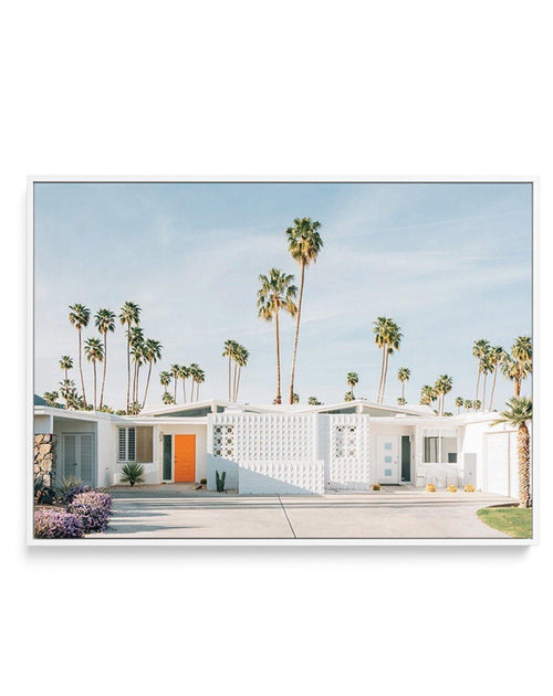 Palm Springs Dreaming | Framed Canvas-CANVAS-You can shop wall art online with Olive et Oriel for everything from abstract art to fun kids wall art. Our beautiful modern art prints and canvas art are available from large canvas prints to wall art paintings and our proudly Australian artwork collection offers only the highest quality framed large wall art and canvas art Australia - You can buy fashion photography prints or Hampton print posters and paintings on canvas from Olive et Oriel and have