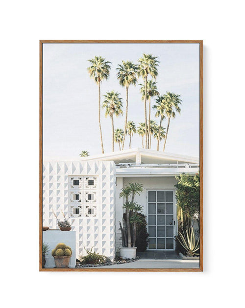 Palm Springs Dreaming II | Framed Canvas-CANVAS-You can shop wall art online with Olive et Oriel for everything from abstract art to fun kids wall art. Our beautiful modern art prints and canvas art are available from large canvas prints to wall art paintings and our proudly Australian artwork collection offers only the highest quality framed large wall art and canvas art Australia - You can buy fashion photography prints or Hampton print posters and paintings on canvas from Olive et Oriel and h