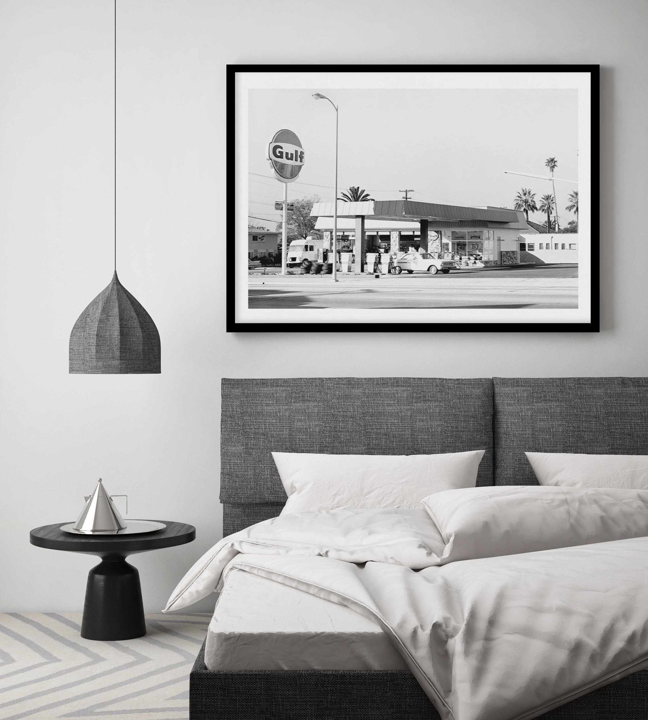 Palm Springs Gas Station Art Print-PRINT-Olive et Oriel-Olive et Oriel-Buy-Australian-Art-Prints-Online-with-Olive-et-Oriel-Your-Artwork-Specialists-Austrailia-Decorate-With-Coastal-Photo-Wall-Art-Prints-From-Our-Beach-House-Artwork-Collection-Fine-Poster-and-Framed-Artwork