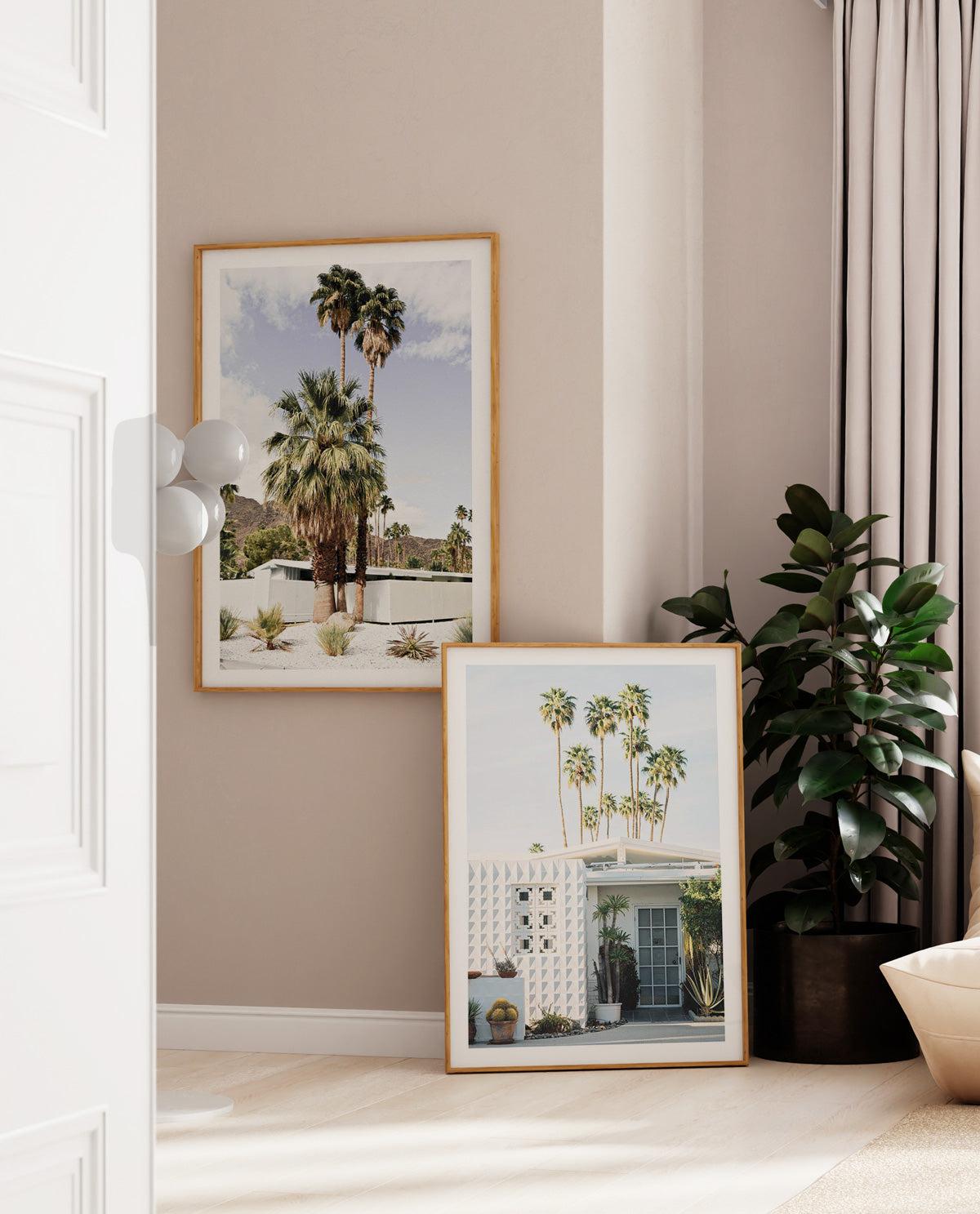 Palm Springs Streets Art Print