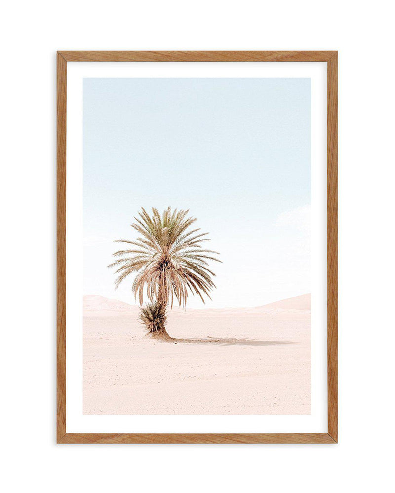 Palms of Morocco I Art Print-PRINT-Olive et Oriel-Olive et Oriel-50x70 cm | 19.6" x 27.5"-Walnut-With White Border-Buy-Australian-Art-Prints-Online-with-Olive-et-Oriel-Your-Artwork-Specialists-Austrailia-Decorate-With-Coastal-Photo-Wall-Art-Prints-From-Our-Beach-House-Artwork-Collection-Fine-Poster-and-Framed-Artwork