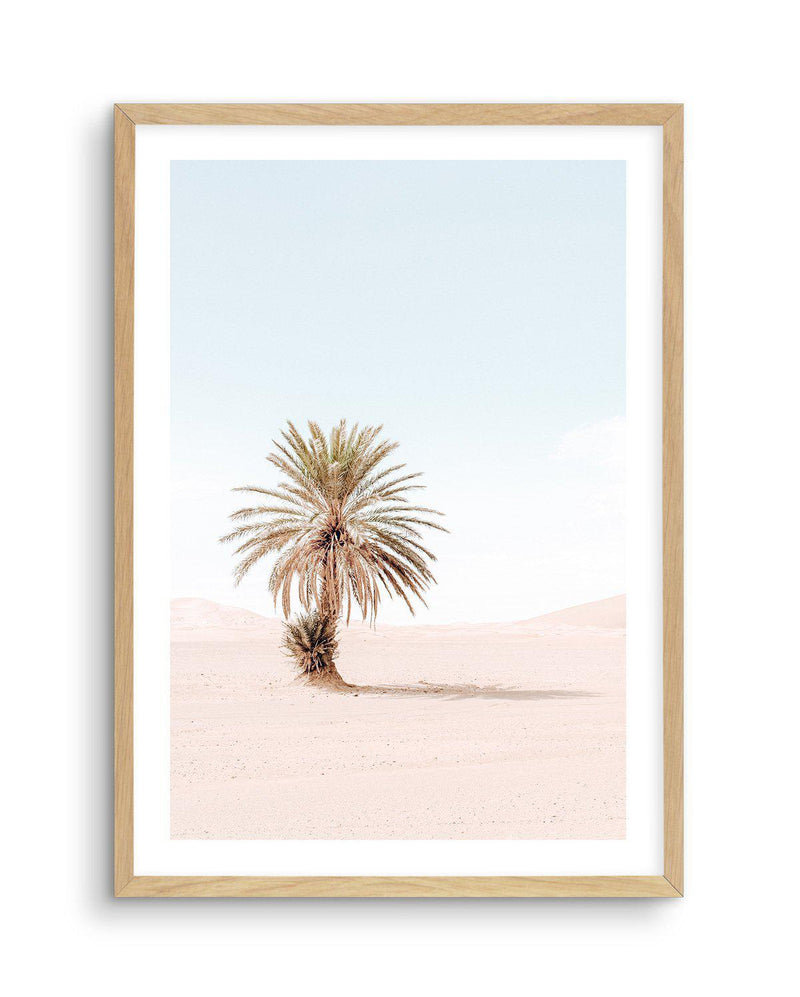 Palms of Morocco I Art Print-PRINT-Olive et Oriel-Olive et Oriel-A5 | 5.8" x 8.3" | 14.8 x 21cm-Oak-With White Border-Buy-Australian-Art-Prints-Online-with-Olive-et-Oriel-Your-Artwork-Specialists-Austrailia-Decorate-With-Coastal-Photo-Wall-Art-Prints-From-Our-Beach-House-Artwork-Collection-Fine-Poster-and-Framed-Artwork