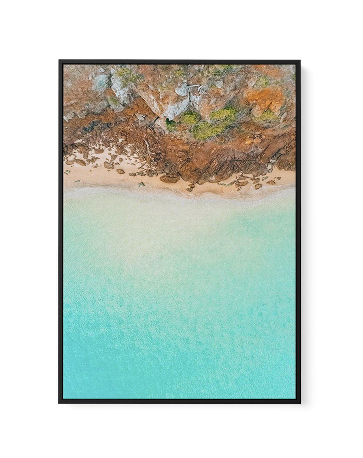 Pambula Rivermouth I | Framed Canvas-CANVAS-You can shop wall art online with Olive et Oriel for everything from abstract art to fun kids wall art. Our beautiful modern art prints and canvas art are available from large canvas prints to wall art paintings and our proudly Australian artwork collection offers only the highest quality framed large wall art and canvas art Australia - You can buy fashion photography prints or Hampton print posters and paintings on canvas from Olive et Oriel and have 