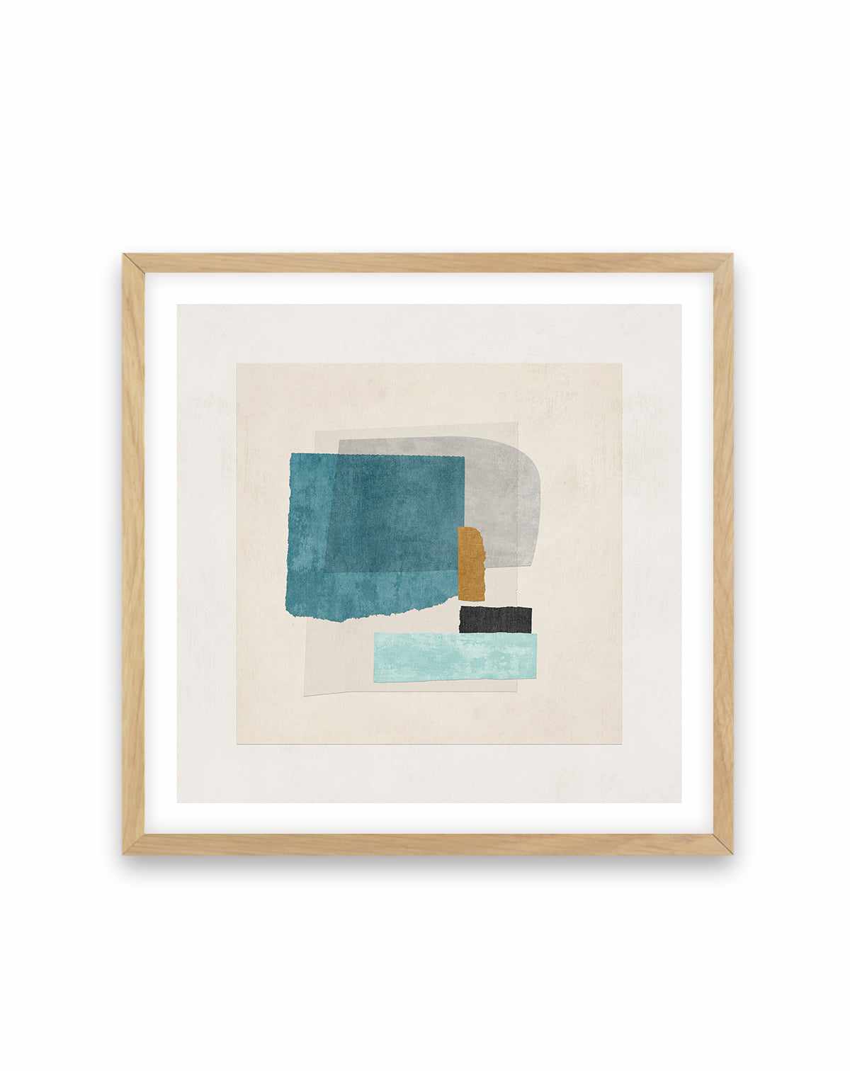 Paper Cut II Square Art Print