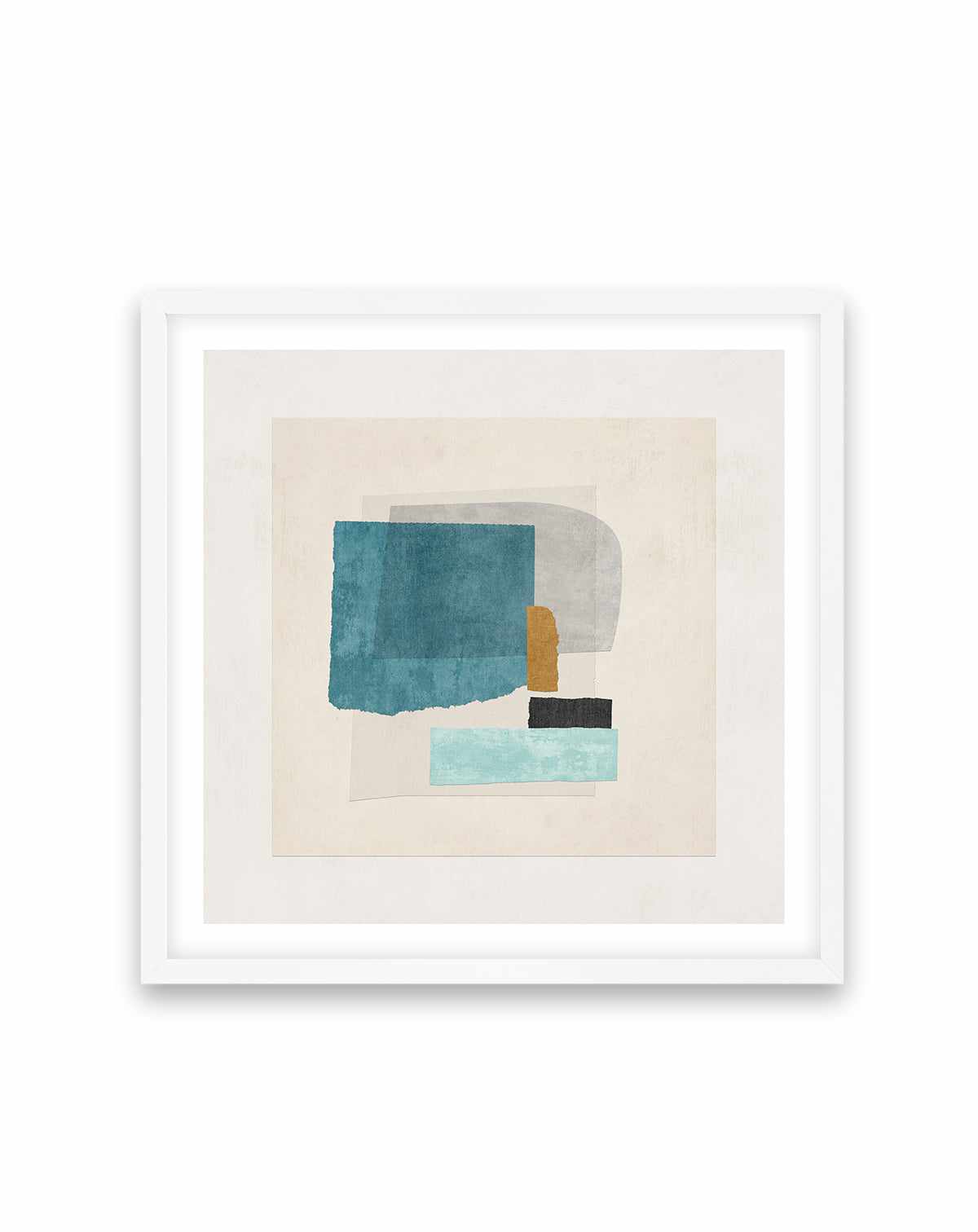 Paper Cut II Square Art Print