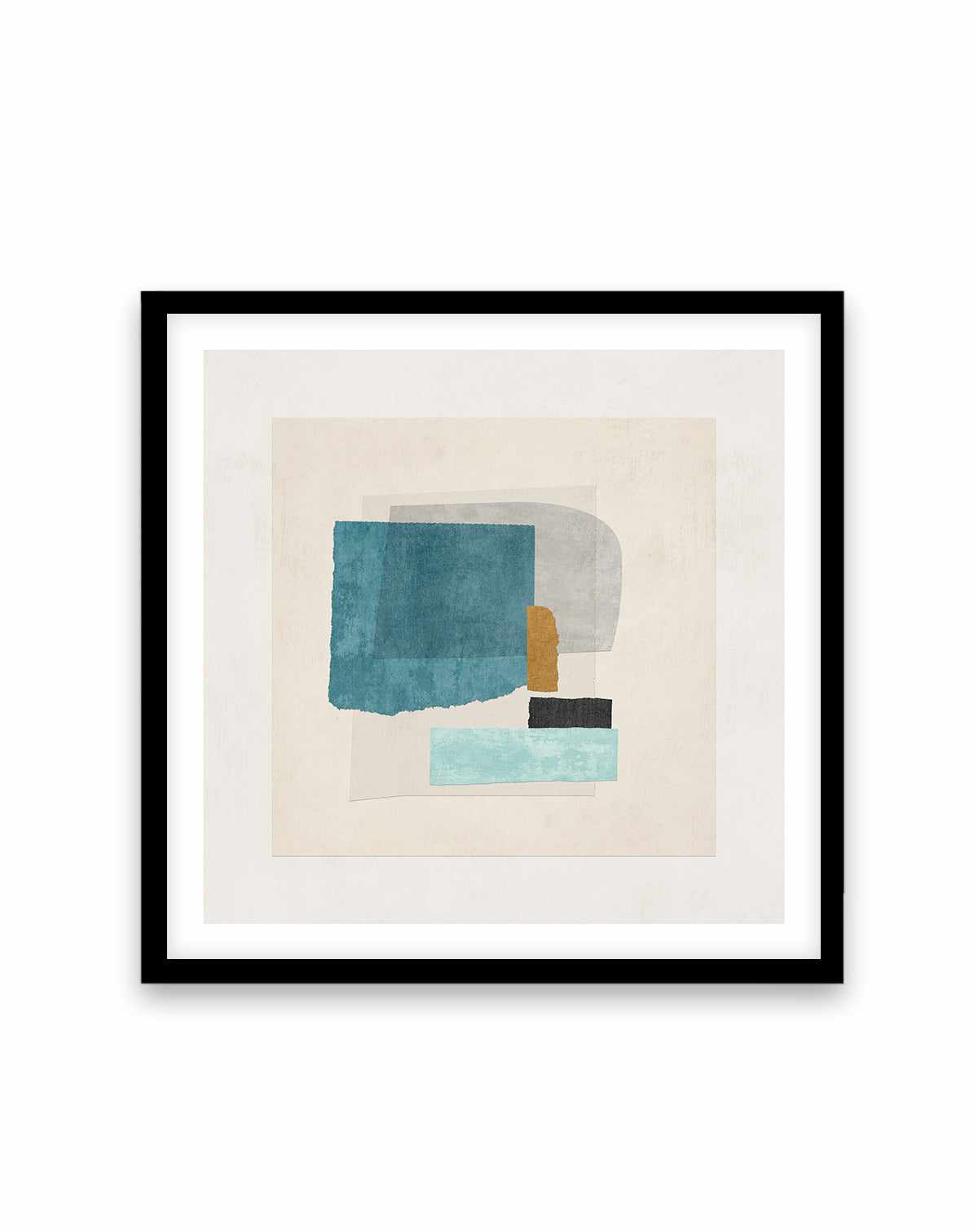 Paper Cut II Square Art Print