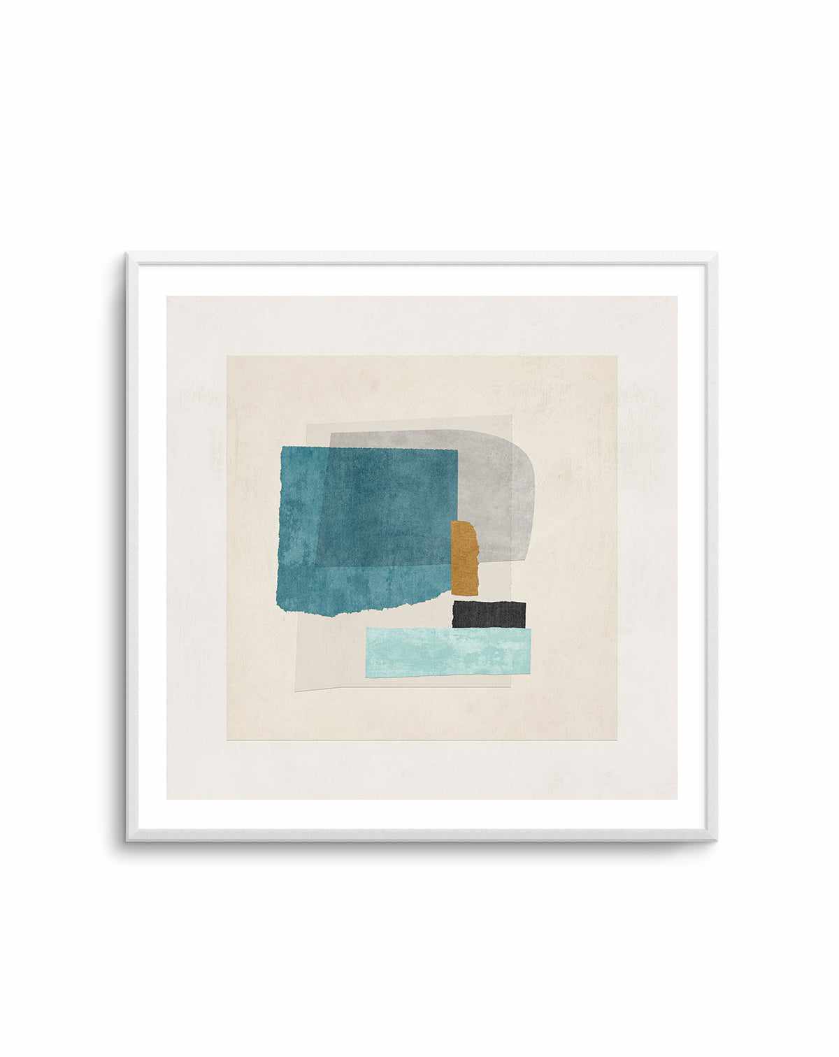 Paper Cut II Square Art Print