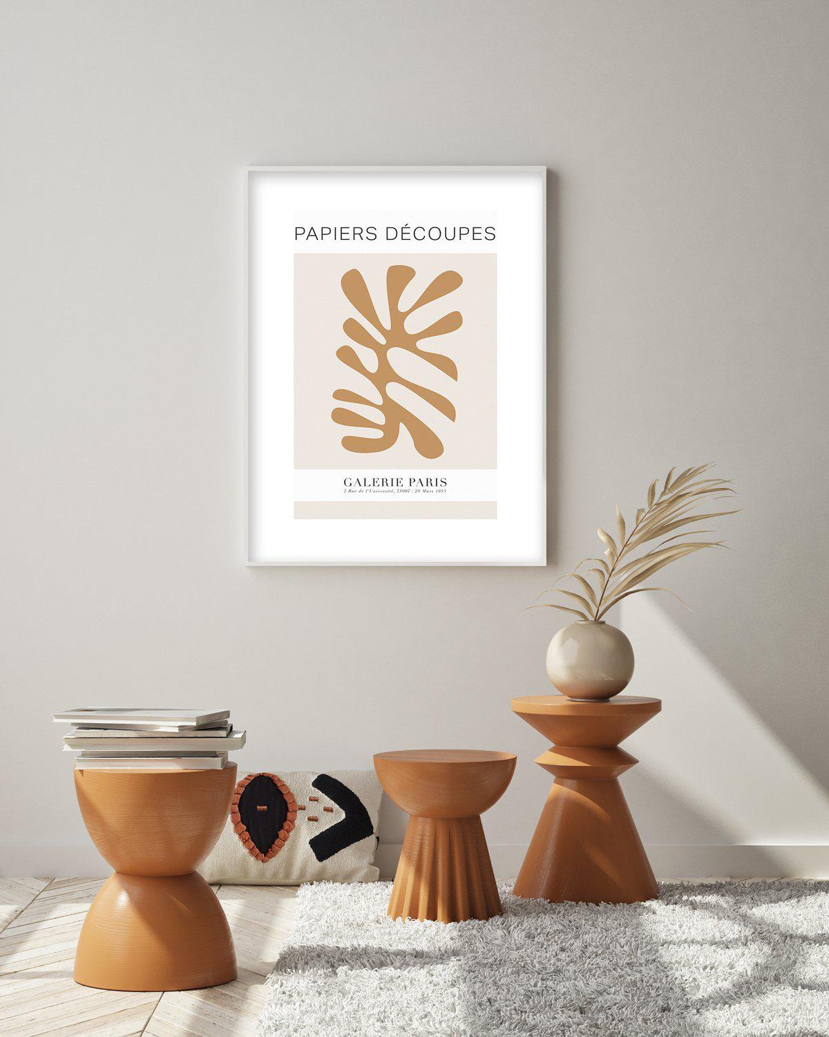 Papiers Decoupes II Art Print-PRINT-Olive et Oriel-Olive et Oriel-Buy-Australian-Art-Prints-Online-with-Olive-et-Oriel-Your-Artwork-Specialists-Austrailia-Decorate-With-Coastal-Photo-Wall-Art-Prints-From-Our-Beach-House-Artwork-Collection-Fine-Poster-and-Framed-Artwork