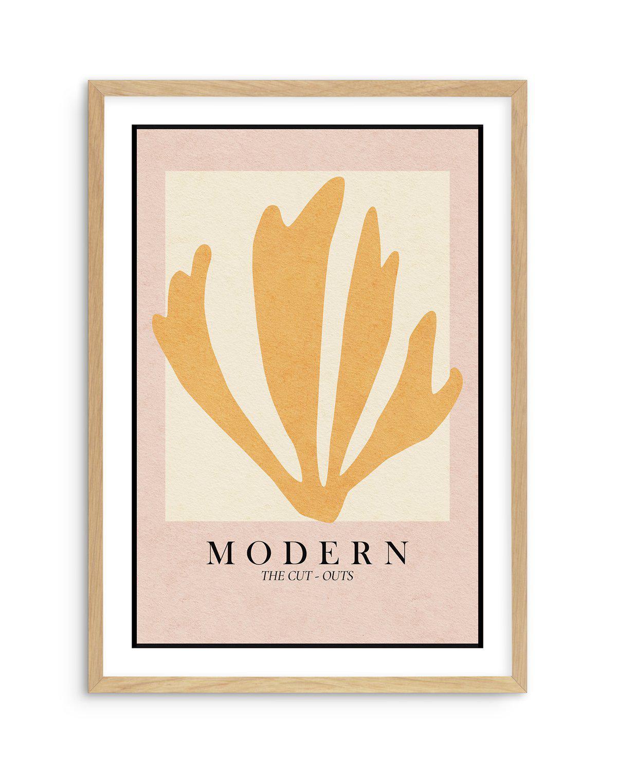 Papiers Decoupes III Art Print-PRINT-Olive et Oriel-Olive et Oriel-A5 | 5.8" x 8.3" | 14.8 x 21cm-Oak-With White Border-Buy-Australian-Art-Prints-Online-with-Olive-et-Oriel-Your-Artwork-Specialists-Austrailia-Decorate-With-Coastal-Photo-Wall-Art-Prints-From-Our-Beach-House-Artwork-Collection-Fine-Poster-and-Framed-Artwork