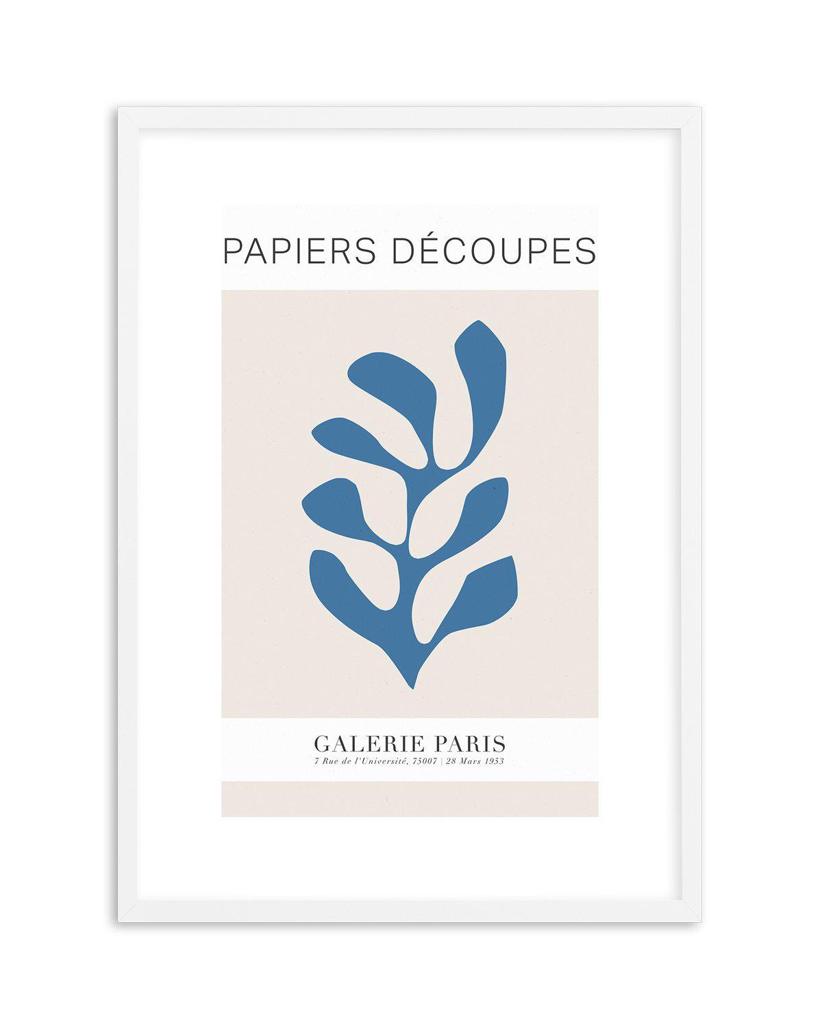 Papiers Decoupes IV Art Print-PRINT-Olive et Oriel-Olive et Oriel-A5 | 5.8" x 8.3" | 14.8 x 21cm-White-With White Border-Buy-Australian-Art-Prints-Online-with-Olive-et-Oriel-Your-Artwork-Specialists-Austrailia-Decorate-With-Coastal-Photo-Wall-Art-Prints-From-Our-Beach-House-Artwork-Collection-Fine-Poster-and-Framed-Artwork