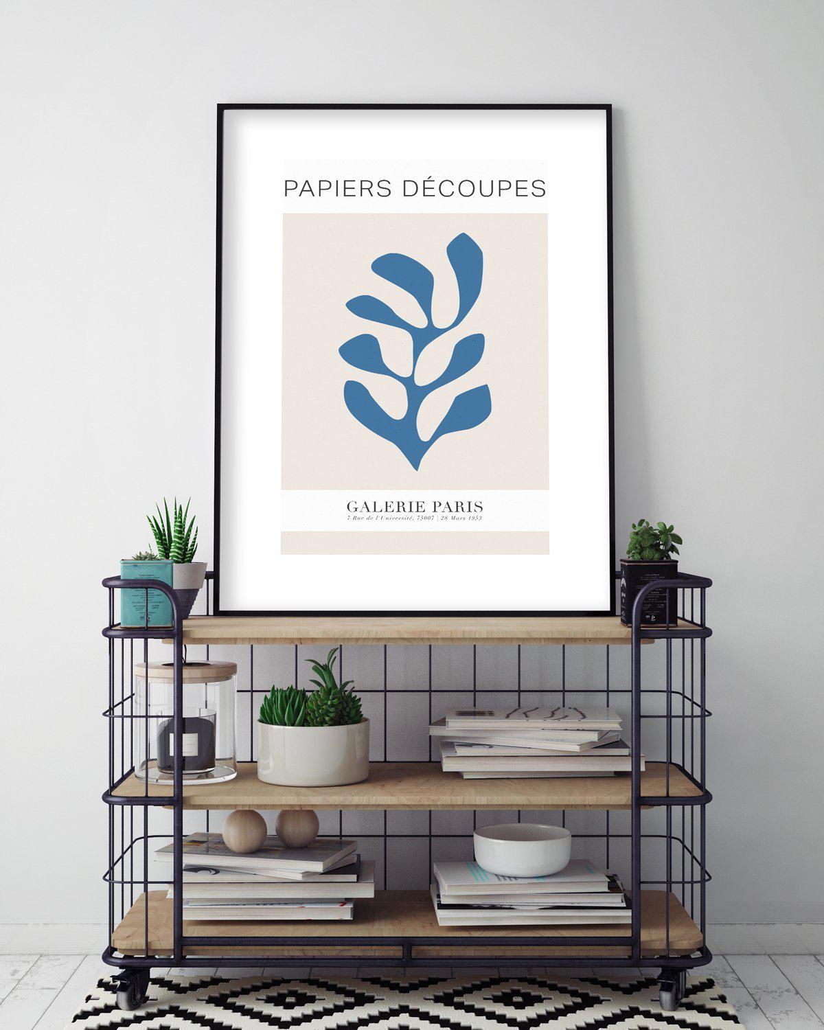 Papiers Decoupes IV Art Print-PRINT-Olive et Oriel-Olive et Oriel-Buy-Australian-Art-Prints-Online-with-Olive-et-Oriel-Your-Artwork-Specialists-Austrailia-Decorate-With-Coastal-Photo-Wall-Art-Prints-From-Our-Beach-House-Artwork-Collection-Fine-Poster-and-Framed-Artwork