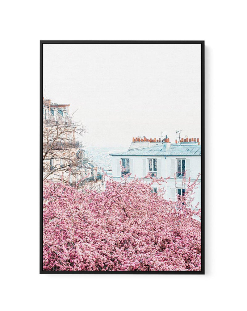 Parisian Blooms I | Framed Canvas-CANVAS-You can shop wall art online with Olive et Oriel for everything from abstract art to fun kids wall art. Our beautiful modern art prints and canvas art are available from large canvas prints to wall art paintings and our proudly Australian artwork collection offers only the highest quality framed large wall art and canvas art Australia - You can buy fashion photography prints or Hampton print posters and paintings on canvas from Olive et Oriel and have the