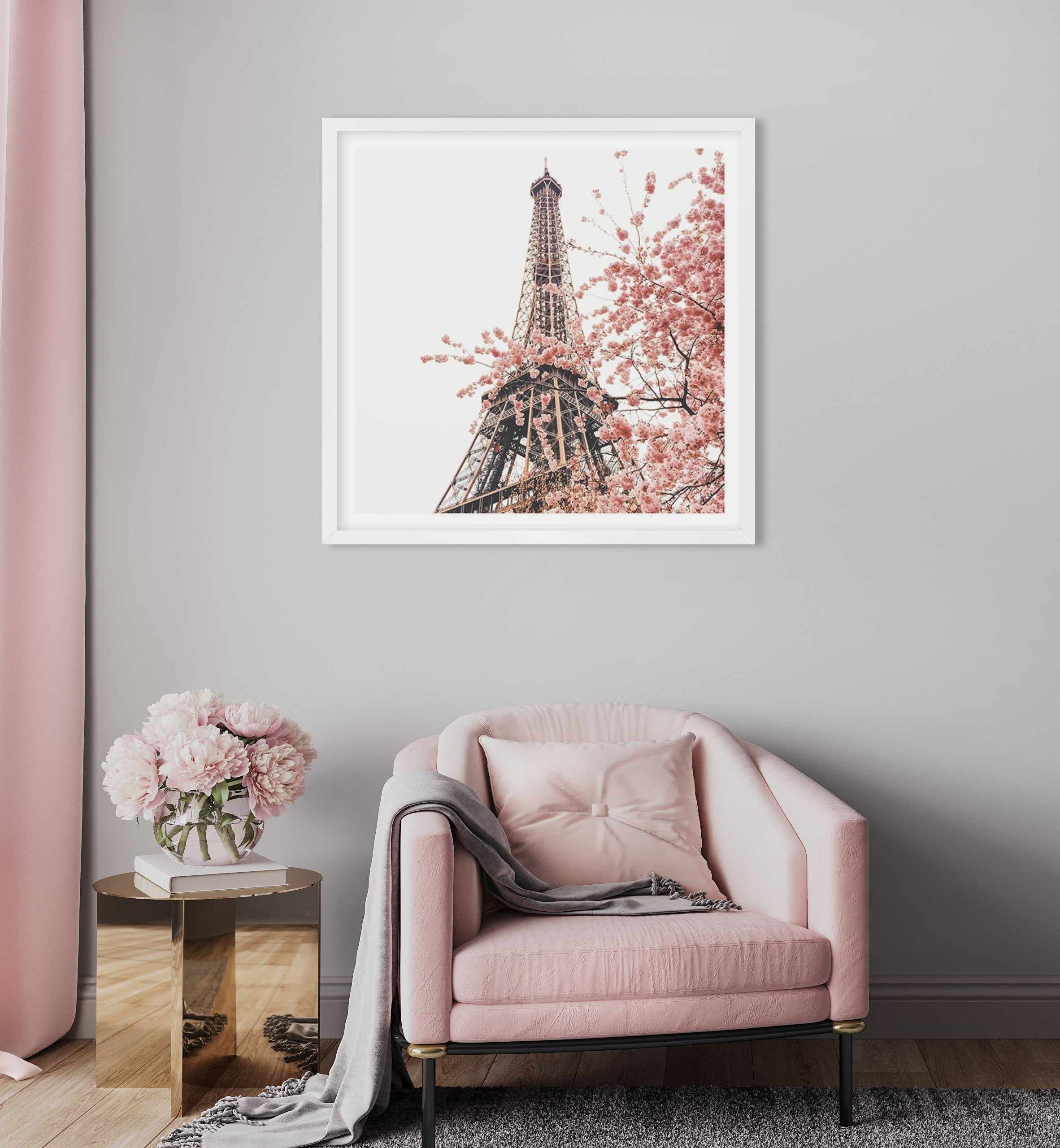 Parisian Blooms II | SQ Art Print-PRINT-Olive et Oriel-Olive et Oriel-Buy-Australian-Art-Prints-Online-with-Olive-et-Oriel-Your-Artwork-Specialists-Austrailia-Decorate-With-Coastal-Photo-Wall-Art-Prints-From-Our-Beach-House-Artwork-Collection-Fine-Poster-and-Framed-Artwork