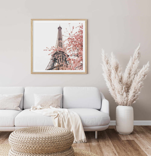 Parisian Blooms II | SQ Art Print-PRINT-Olive et Oriel-Olive et Oriel-Buy-Australian-Art-Prints-Online-with-Olive-et-Oriel-Your-Artwork-Specialists-Austrailia-Decorate-With-Coastal-Photo-Wall-Art-Prints-From-Our-Beach-House-Artwork-Collection-Fine-Poster-and-Framed-Artwork