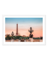 Parisian Sunsets Art Print-PRINT-Olive et Oriel-Olive et Oriel-A5 | 5.8" x 8.3" | 14.8 x 21cm-White-With White Border-Buy-Australian-Art-Prints-Online-with-Olive-et-Oriel-Your-Artwork-Specialists-Austrailia-Decorate-With-Coastal-Photo-Wall-Art-Prints-From-Our-Beach-House-Artwork-Collection-Fine-Poster-and-Framed-Artwork
