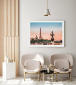 Parisian Sunsets Art Print-PRINT-Olive et Oriel-Olive et Oriel-Buy-Australian-Art-Prints-Online-with-Olive-et-Oriel-Your-Artwork-Specialists-Austrailia-Decorate-With-Coastal-Photo-Wall-Art-Prints-From-Our-Beach-House-Artwork-Collection-Fine-Poster-and-Framed-Artwork