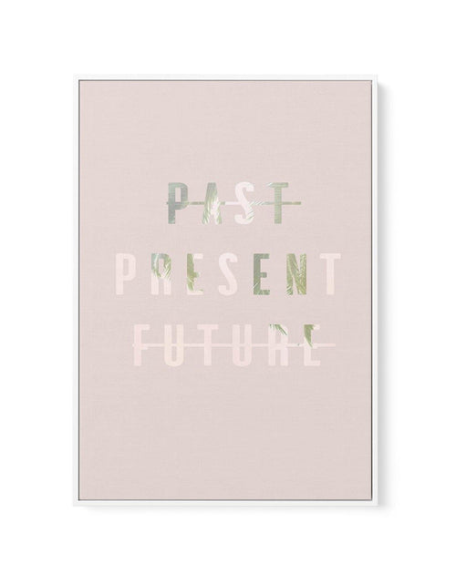 Past Present Future | Blush | Framed Canvas-CANVAS-You can shop wall art online with Olive et Oriel for everything from abstract art to fun kids wall art. Our beautiful modern art prints and canvas art are available from large canvas prints to wall art paintings and our proudly Australian artwork collection offers only the highest quality framed large wall art and canvas art Australia - You can buy fashion photography prints or Hampton print posters and paintings on canvas from Olive et Oriel an