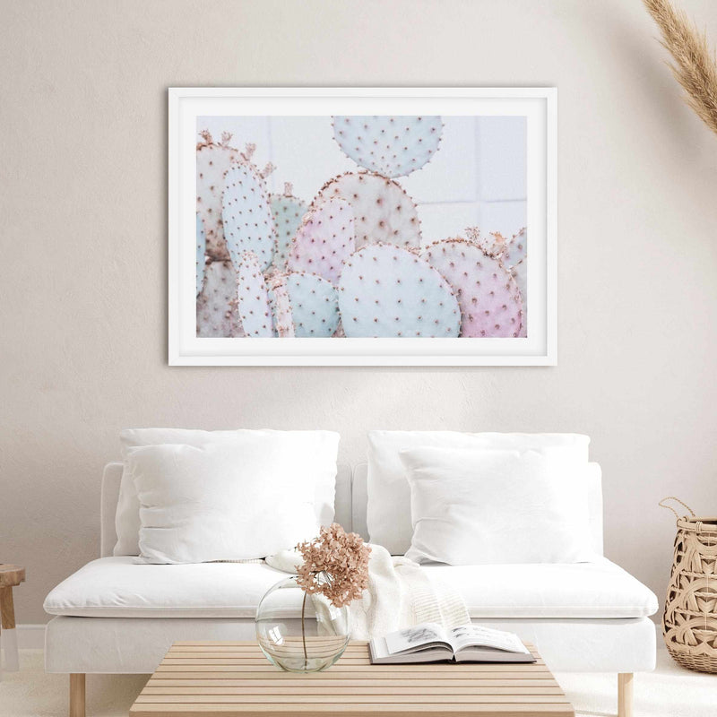Pastel Cactus | LS Art Print-PRINT-Olive et Oriel-Olive et Oriel-Buy-Australian-Art-Prints-Online-with-Olive-et-Oriel-Your-Artwork-Specialists-Austrailia-Decorate-With-Coastal-Photo-Wall-Art-Prints-From-Our-Beach-House-Artwork-Collection-Fine-Poster-and-Framed-Artwork