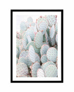 Pastel Cactus III Art Print-PRINT-Olive et Oriel-Olive et Oriel-A4 | 8.3" x 11.7" | 21 x 29.7cm-Black-With White Border-Buy-Australian-Art-Prints-Online-with-Olive-et-Oriel-Your-Artwork-Specialists-Austrailia-Decorate-With-Coastal-Photo-Wall-Art-Prints-From-Our-Beach-House-Artwork-Collection-Fine-Poster-and-Framed-Artwork
