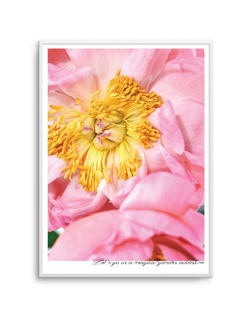 Peony Garden Art Print-PRINT-Olive et Oriel-Olive et Oriel-A5 | 5.8" x 8.3" | 14.8 x 21cm-Unframed Art Print-With White Border-Buy-Australian-Art-Prints-Online-with-Olive-et-Oriel-Your-Artwork-Specialists-Austrailia-Decorate-With-Coastal-Photo-Wall-Art-Prints-From-Our-Beach-House-Artwork-Collection-Fine-Poster-and-Framed-Artwork