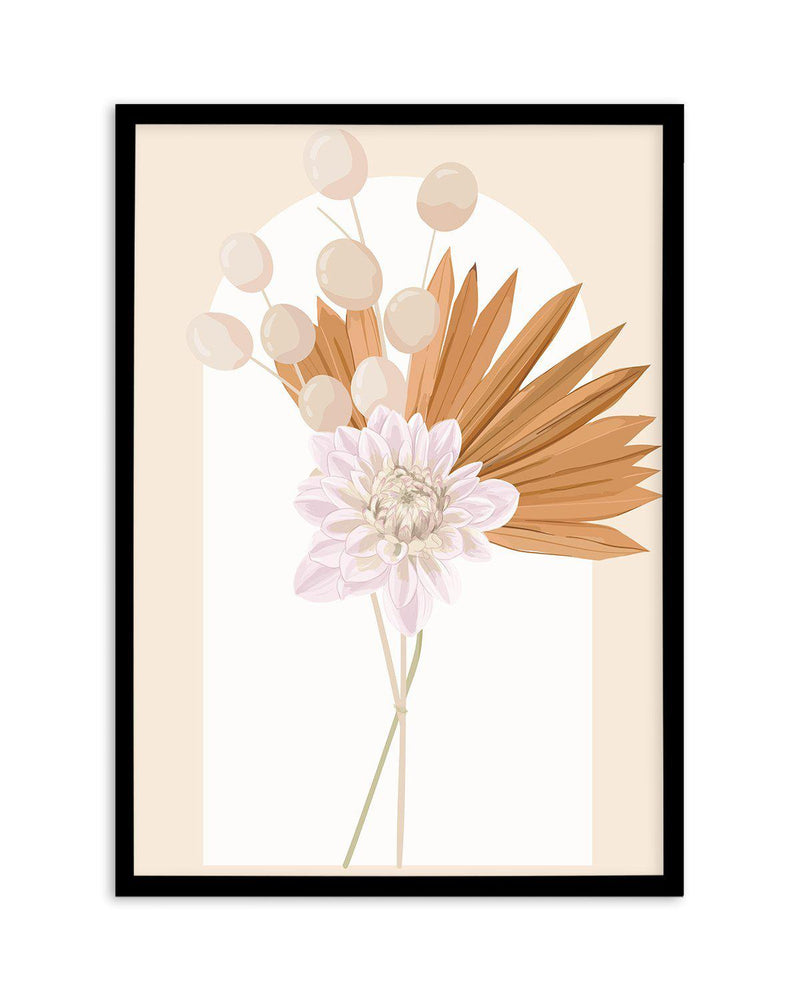 Petite Posy I Art Print-PRINT-Olive et Oriel-Olive et Oriel-A5 | 5.8" x 8.3" | 14.8 x 21cm-Black-With White Border-Buy-Australian-Art-Prints-Online-with-Olive-et-Oriel-Your-Artwork-Specialists-Austrailia-Decorate-With-Coastal-Photo-Wall-Art-Prints-From-Our-Beach-House-Artwork-Collection-Fine-Poster-and-Framed-Artwork