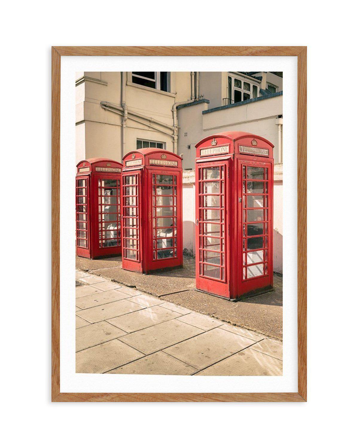 Phone Home, London Art Print-PRINT-Olive et Oriel-Olive et Oriel-Buy-Australian-Art-Prints-Online-with-Olive-et-Oriel-Your-Artwork-Specialists-Austrailia-Decorate-With-Coastal-Photo-Wall-Art-Prints-From-Our-Beach-House-Artwork-Collection-Fine-Poster-and-Framed-Artwork