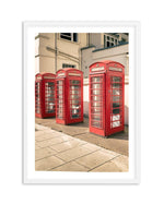 Phone Home, London Art Print-PRINT-Olive et Oriel-Olive et Oriel-A5 | 5.8" x 8.3" | 14.8 x 21cm-White-With White Border-Buy-Australian-Art-Prints-Online-with-Olive-et-Oriel-Your-Artwork-Specialists-Austrailia-Decorate-With-Coastal-Photo-Wall-Art-Prints-From-Our-Beach-House-Artwork-Collection-Fine-Poster-and-Framed-Artwork