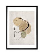 Pierre Abstraite I Art Print-PRINT-Olive et Oriel-Olive et Oriel-A5 | 5.8" x 8.3" | 14.8 x 21cm-Black-With White Border-Buy-Australian-Art-Prints-Online-with-Olive-et-Oriel-Your-Artwork-Specialists-Austrailia-Decorate-With-Coastal-Photo-Wall-Art-Prints-From-Our-Beach-House-Artwork-Collection-Fine-Poster-and-Framed-Artwork