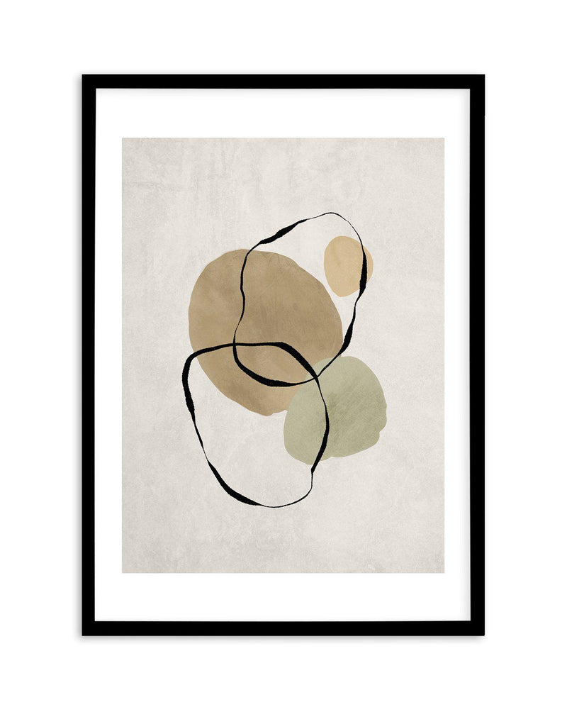 Pierre Abstraite II Art Print-PRINT-Olive et Oriel-Olive et Oriel-A5 | 5.8" x 8.3" | 14.8 x 21cm-Black-With White Border-Buy-Australian-Art-Prints-Online-with-Olive-et-Oriel-Your-Artwork-Specialists-Austrailia-Decorate-With-Coastal-Photo-Wall-Art-Prints-From-Our-Beach-House-Artwork-Collection-Fine-Poster-and-Framed-Artwork