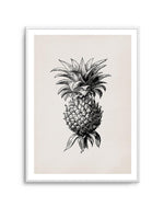 Pineapple Illustration Art Print-PRINT-Olive et Oriel-Olive et Oriel-A5 | 5.8" x 8.3" | 14.8 x 21cm-Unframed Art Print-With White Border-Buy-Australian-Art-Prints-Online-with-Olive-et-Oriel-Your-Artwork-Specialists-Austrailia-Decorate-With-Coastal-Photo-Wall-Art-Prints-From-Our-Beach-House-Artwork-Collection-Fine-Poster-and-Framed-Artwork