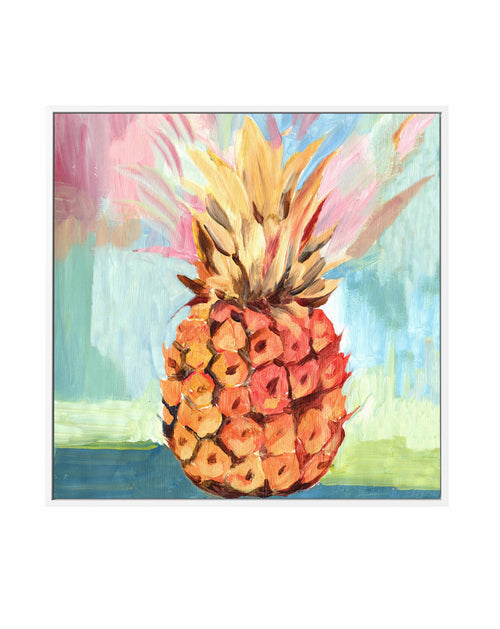 Pineapple Study No 1 SQ Framed Canvas-CANVAS-You can shop wall art online with Olive et Oriel for everything from abstract art to fun kids wall art. Our beautiful modern art prints and canvas art are available from large canvas prints to wall art paintings and our proudly Australian artwork collection offers only the highest quality framed large wall art and canvas art Australia - You can buy fashion photography prints or Hampton print posters and paintings on canvas from Olive et Oriel and have
