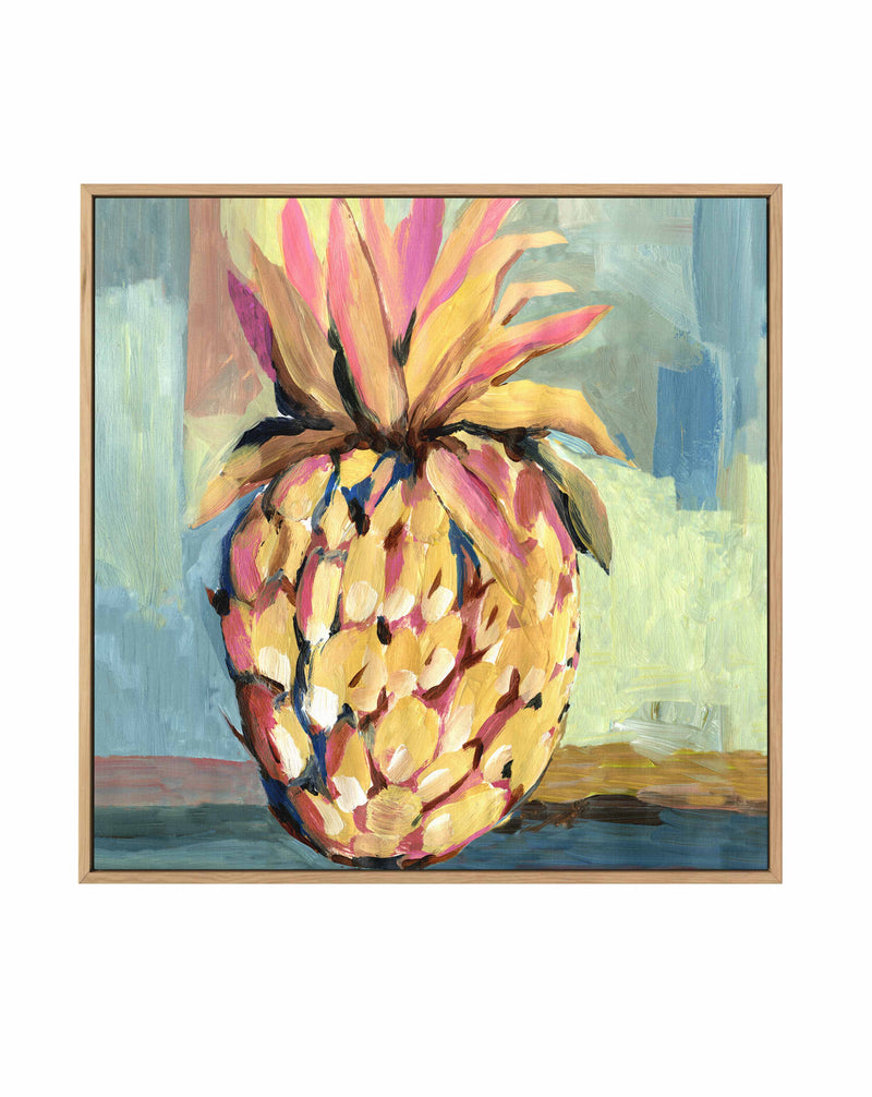 Pineapple Study No 2 SQ Framed Canvas-CANVAS-You can shop wall art online with Olive et Oriel for everything from abstract art to fun kids wall art. Our beautiful modern art prints and canvas art are available from large canvas prints to wall art paintings and our proudly Australian artwork collection offers only the highest quality framed large wall art and canvas art Australia - You can buy fashion photography prints or Hampton print posters and paintings on canvas from Olive et Oriel and have
