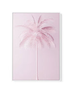 Pink Palm | Framed Canvas-CANVAS-You can shop wall art online with Olive et Oriel for everything from abstract art to fun kids wall art. Our beautiful modern art prints and canvas art are available from large canvas prints to wall art paintings and our proudly Australian artwork collection offers only the highest quality framed large wall art and canvas art Australia - You can buy fashion photography prints or Hampton print posters and paintings on canvas from Olive et Oriel and have them delive